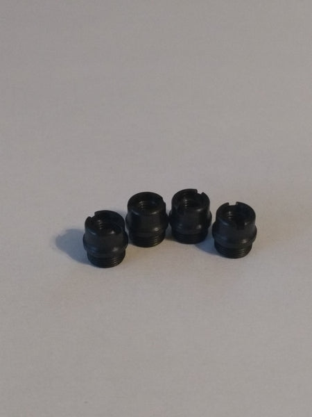 (Bulk) 1911 Grip Screw Bushings, Black Oxide
